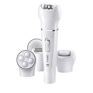 5 IN 1 ULTIMATE BEAUTY KIT: EPILATOR, CLEANSING BRUSH, HAIR REMOVAL, MASSAGER..